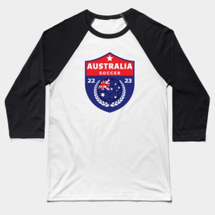 Australia Soccer Baseball T-Shirt